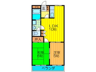 Ｋヴィラ２号館の物件間取画像